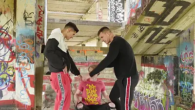 Taking Turns in a Raw Jock Fuckhole
